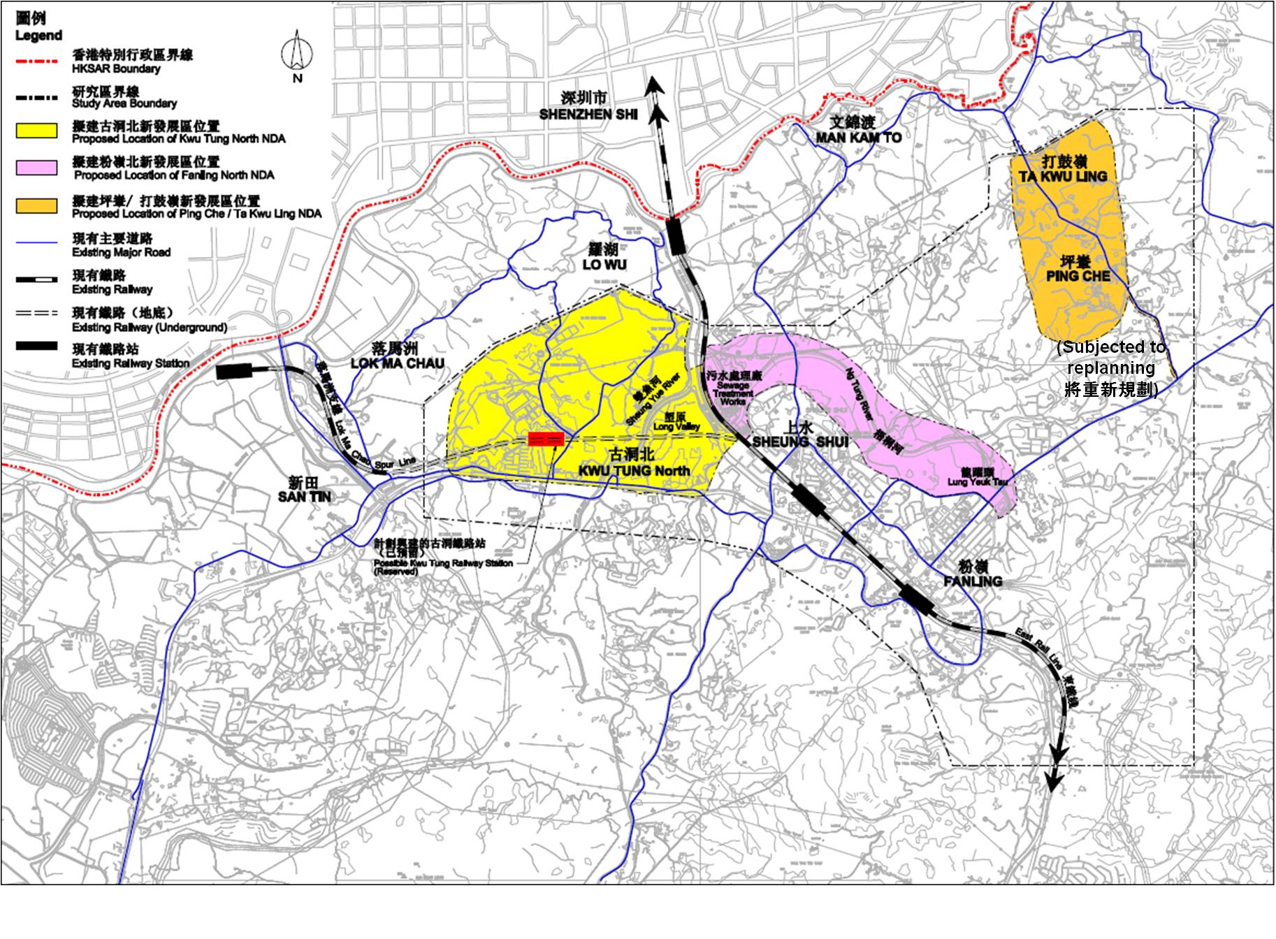 Study Area Location Plan